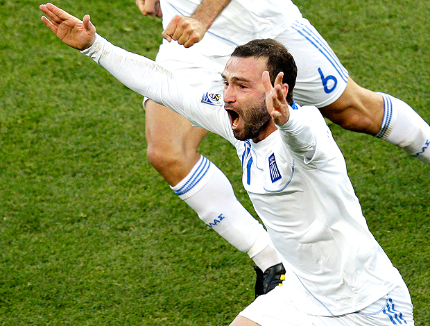 DimitrisSalpingidis gol Grécia contra Nigéria