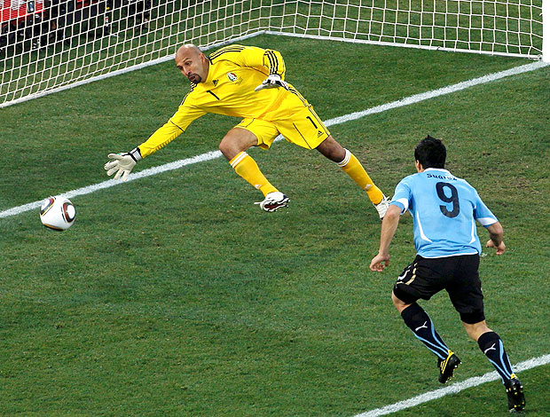 Luis Suarez gol uruguai contra México