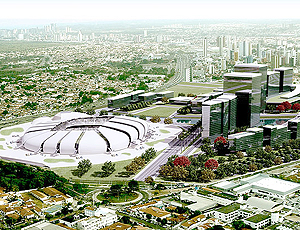 Projeto Estádio Arena das Dunas Natal 2014 (Foto: Divulgação)