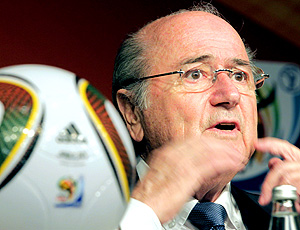 Joseph Blatter presidente da FIFA coletiva