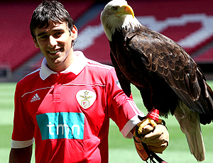 Eduardo Sálvio, apresentação Benfica com águia