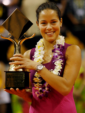 Ana Ivanovic tênis troféu Bali final