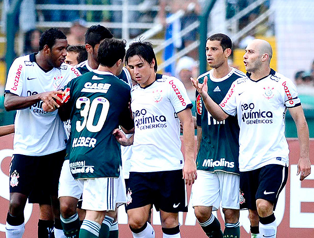 Alessandro Kleber Corinthians x Palmeiras (Foto: Marcos Ribolli / Globoesporte.com)