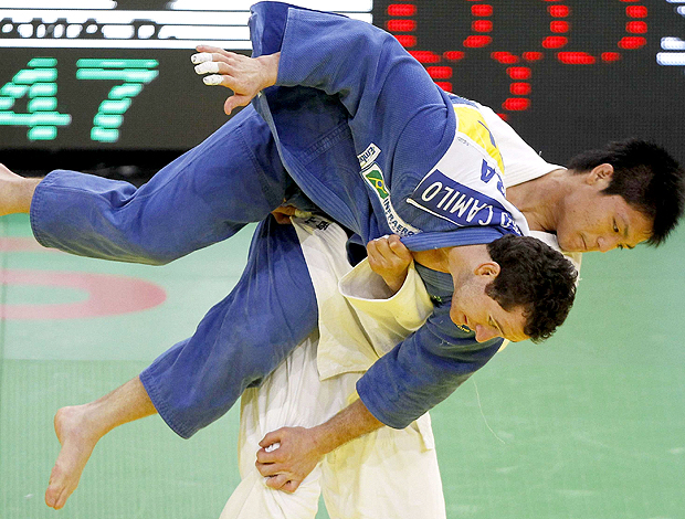 Judô Tiago Camilo prata Grand Slam de Paris (Foto: Reuters)