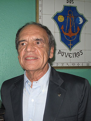 Pedro Valente, candidato a presidente do Vasco (Foto: Fred Huber / Globoesporte.com)