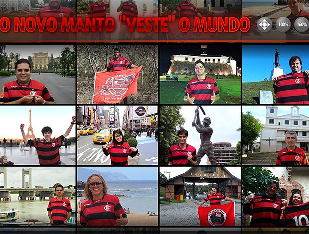 novo site Flamengo torcedores (Foto: Reprodução / Site Oficial)