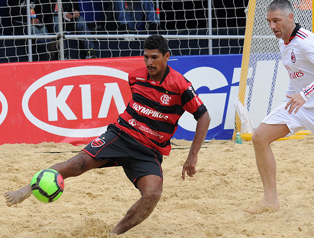 beach soccer atacante André Flamengo do Mundialito de Futebol de Areia milan (Foto: Divulgação / Deco Pires)