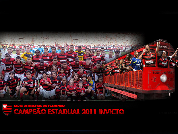 reprodução site oficial do Flamengo (Foto: Divulgação / Site oficial do Flamengo)