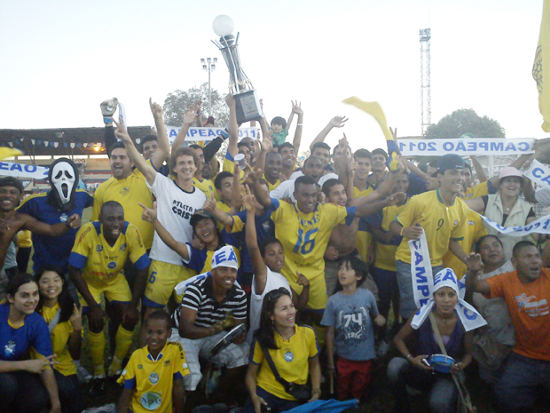 Cene vence campeonato sul-mato-grossense 2011 (Foto: Alexandre Cabral/TV Morena)