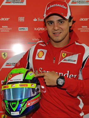 Felipe Massa GP da Coreia do Sul Ferrari treino livre (Foto: Divulgação)