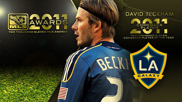 Beckham é eleito o 'melhor retorno' da MLS em 2011 (Foto: Divulgação)