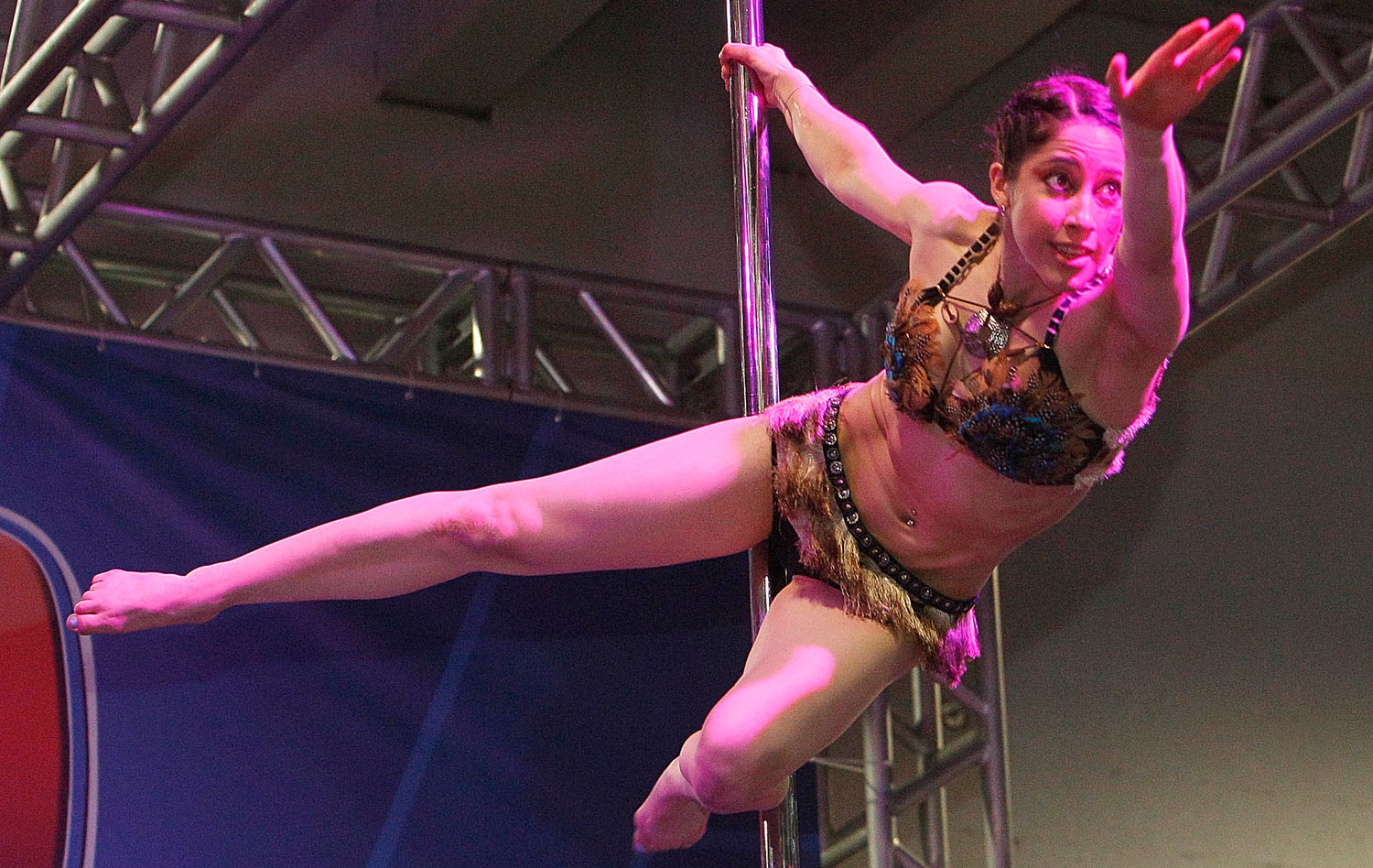 “Wild” Canadian wins pole dancing competition at Arnold Fair