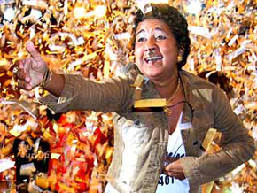 Cida foi a primeira mulher a ganhar o Big Brother Brasil