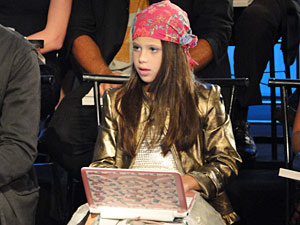 Sophia também escreverá sobre o mundo fashion