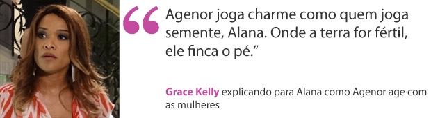 Grace kelly (Foto: Aquele Beijo/TV Globo)
