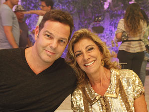 Rodrigo Trussardi e Marília Pêra (Foto: Aquele Beijo/TV Globo)