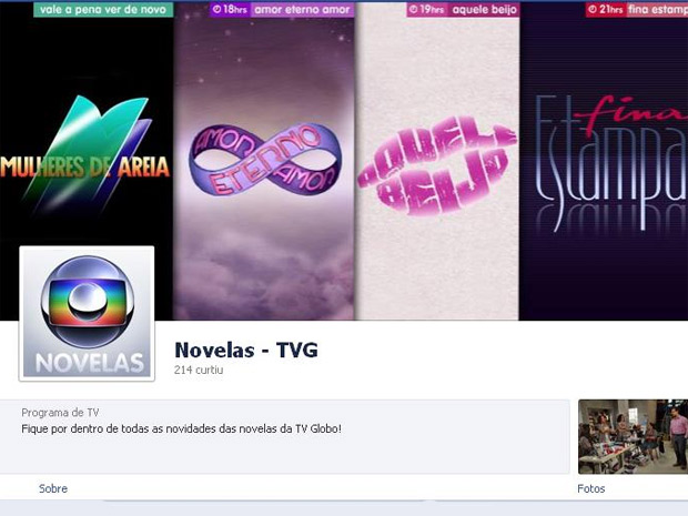 Fan page das novelas (Foto: Fina Estampa/TV Globo)