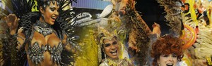 Tijuca é campeã do carnaval do Rio (Arte G1)