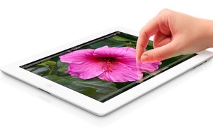 De acordo com a Apple, a tela do novo iPad tem o maior número de pixels em relação a outros dispositivos móveis (Foto: Divulgação)