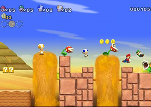 New Super Mario Bros Wii, Juego Completo