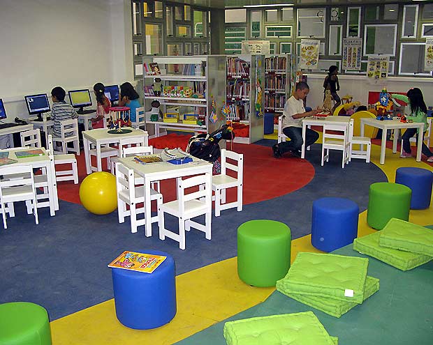 A biblioteca high-tech em Manguinhos terá 40 computadores e 25 mil livros