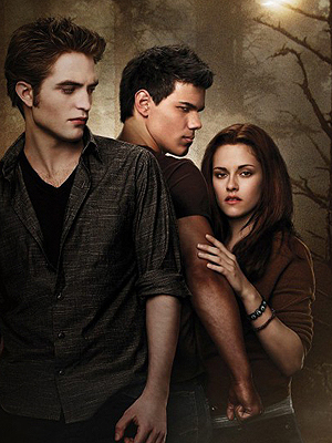 Pattinson, Lautner e Kristen: último filma da série sai no fim de 2011.