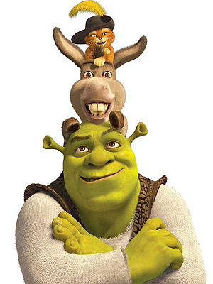 Imagem promocional do quarto filme de Shrek
