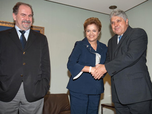 Dilma, Dutra e Alcides