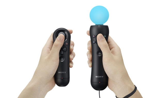 O PlayStation Move e a extensão Navigation Controller.