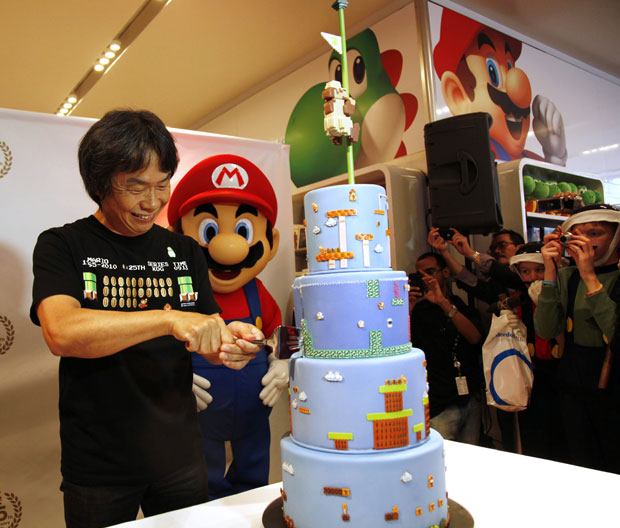 Bolo da Nintendo Switch™ com jogo do Super Mário Bros™ - Entrega