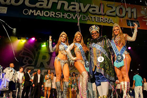 Rio elege a corte do carnaval 2011