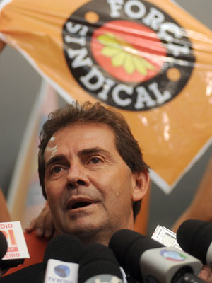O deputado Paulo Pereira da Silva (PDT-SP), o Paulinho da Força