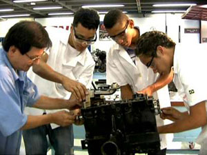 Educação profissionalizante reúne 1,14 milhão de jovens (Foto: TV Globo/Reprodução)