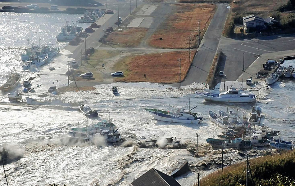 Os principais tsunamis no mundo nos últimos anos (Yomiuri/Reuters)