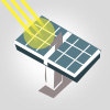 Ícone fotovoltaica (Foto: Arte/G1)