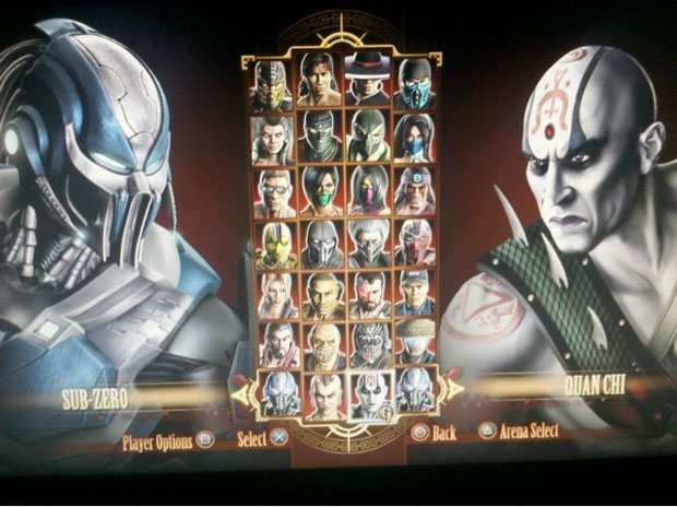 G1 - Site vaza suposta tela com todos os personagens de 'Mortal