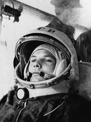O cosmonauta Yuri Gagarin (Foto: AP)