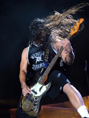 Robert Trujilo, baixista do Metallica (Foto: AFP)