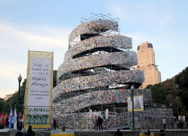A 'Torre de Babel' argentina (Foto: Divulgação/Ministério da Cultura de Buenos Aires )