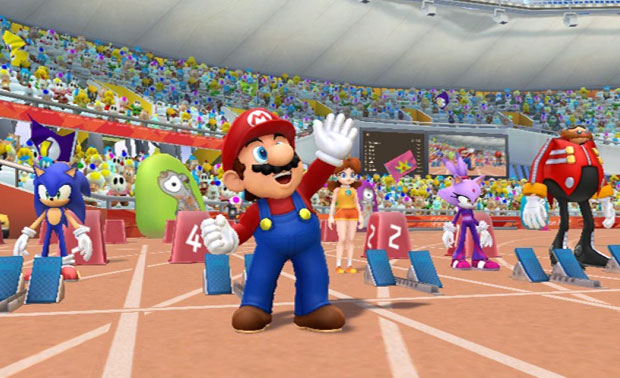 As modalidades disponíveis em 'Mario & Sonic at the Olympic Games