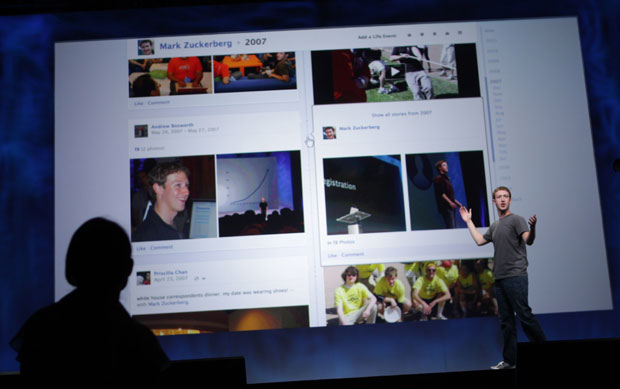 Mark Zuckerberg, CEO e criador do Facebook, apresenta novidades da rede social durante evento f8 (Foto: Robert Galbraith/Reuters)