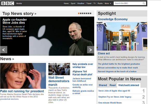 Steve Jobs BBC (Foto: Reprodução)