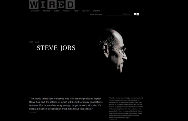 Steve Jobs Wired (Foto: Reprodução)