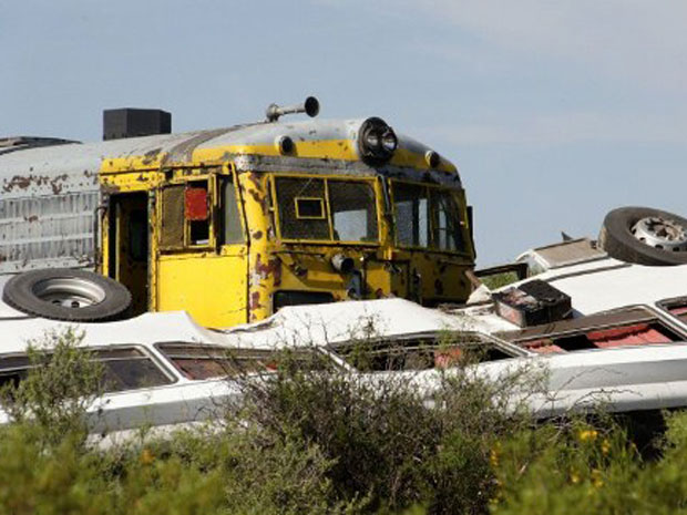 Sete estudantes e diretora morreram em acidente na Argentina (Foto: AFP)
