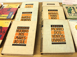 Entre as coleções de literatura, destacam-se a 'Coleção Nobel', da Editora Globo (Foto: Divulgação/ASSCOM Secult)