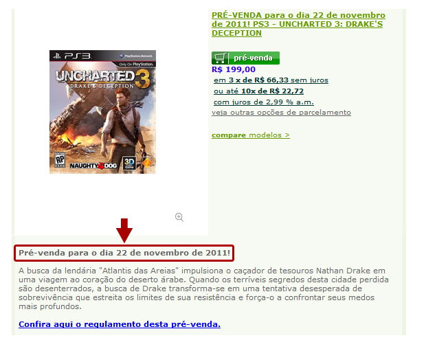 Uncharted 3: Assista ao trailer dublado em português