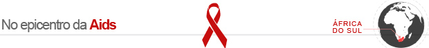 Header Epicentro da Aids África do Sul 2011 (Foto: Editoria de Arte/G1)