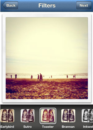 O aplicativo do Instagram permite tirar fotos e editá-las com filtros (Foto: Divulgação)