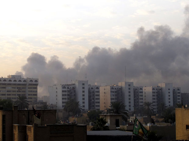 Explosões no Iraque deixam ao menos 10 mortos e 25 feridos (Foto: Mohammed Ameen/Reuters)