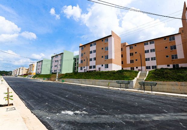 Famílias com filhos com residência fixa em Manaus há, no mínimo, três anos podem ter direito de financiar um imóvel pelo programa federal (Foto: Divulgação/Suhab)